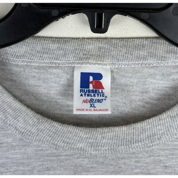 Vintage 90s Y2K Possum Trapping Graphic T-Shirt / Grey / Size XL - Picture 5 of 5